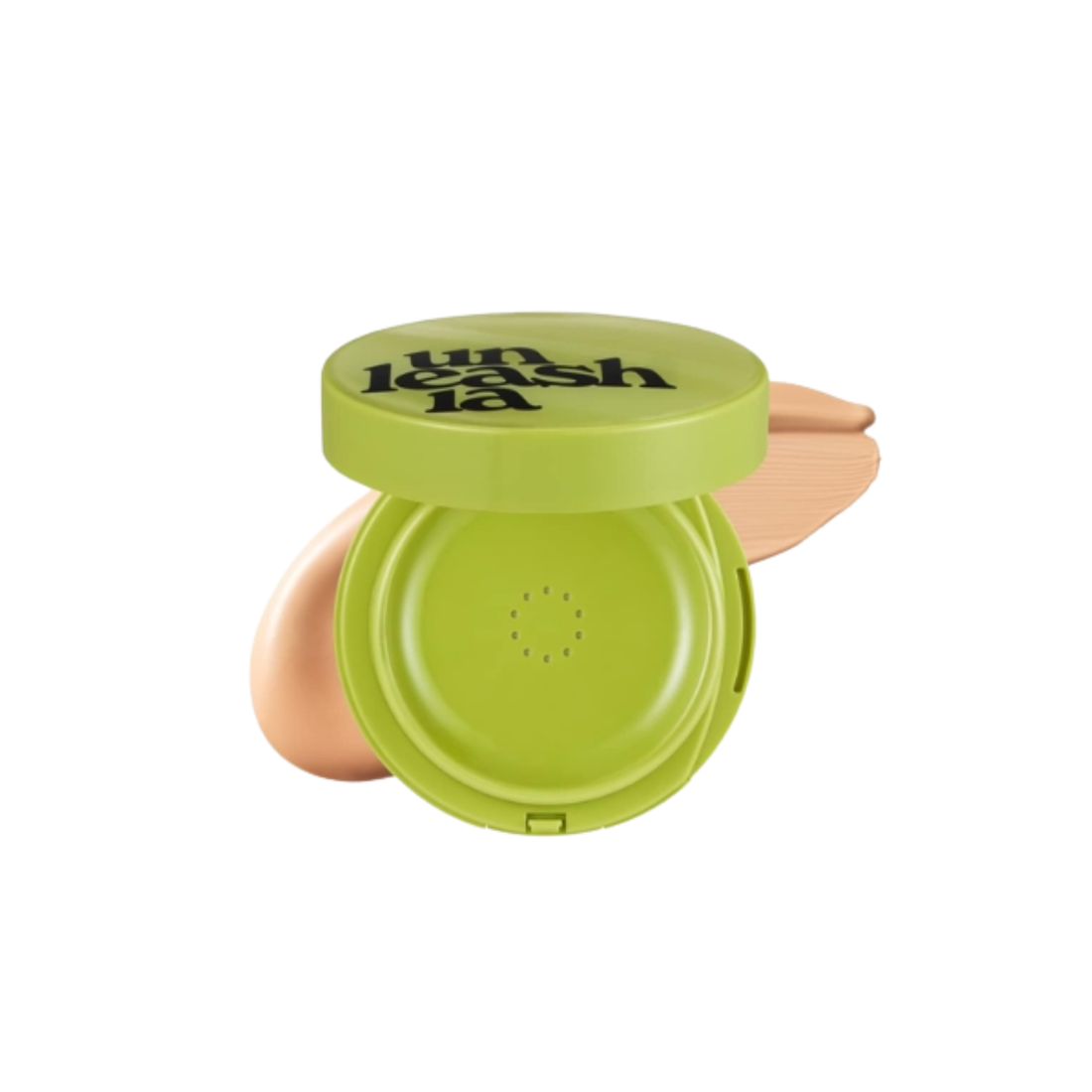 Unleashia Satin Wear Healthy Green Cushion 27W Peach Tan