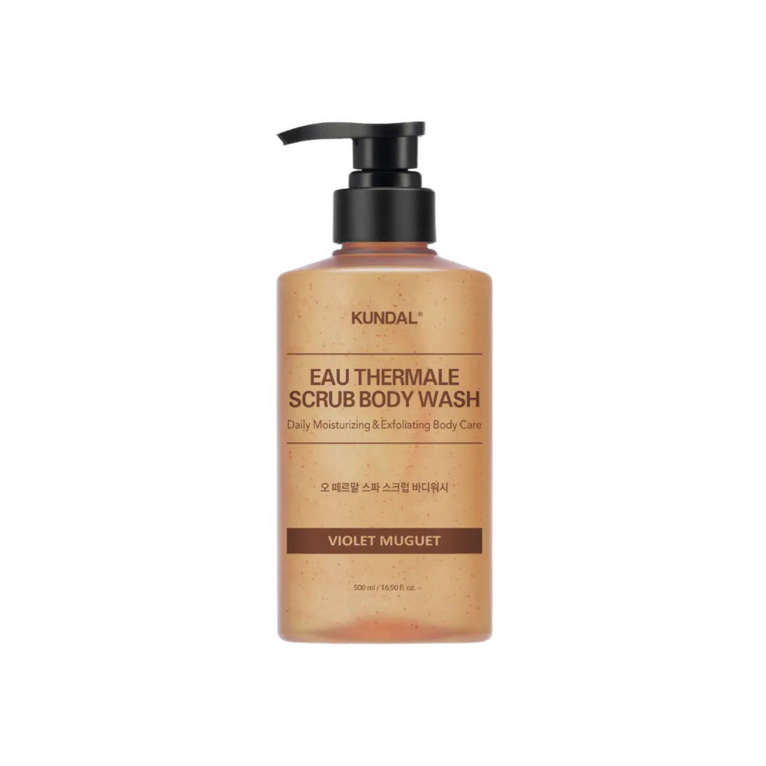 Kundal Scrub Body Wash - Violet Muguet 500 ml