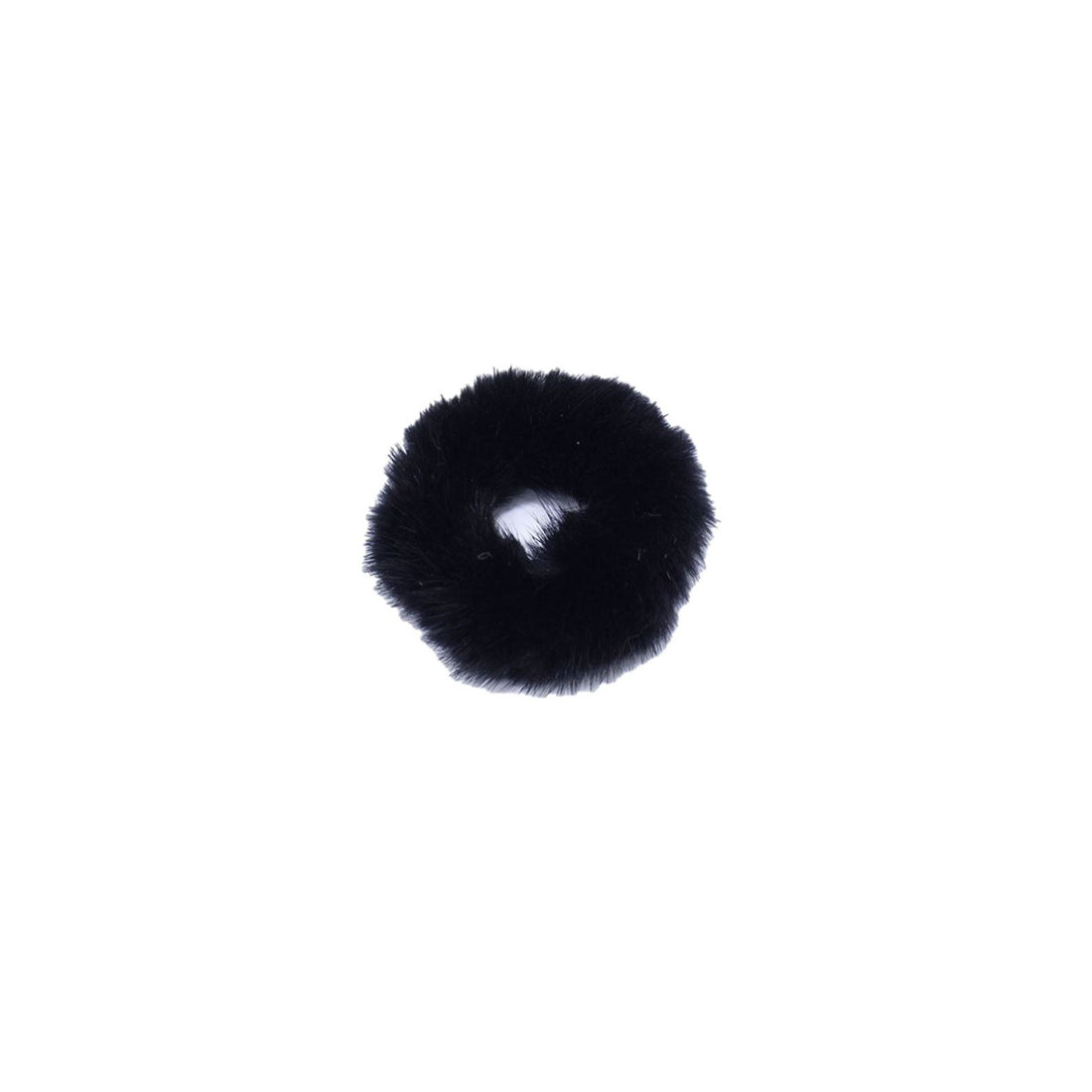 BEAUTY MALL FLUFFY HAIR TIE - BLACK 1