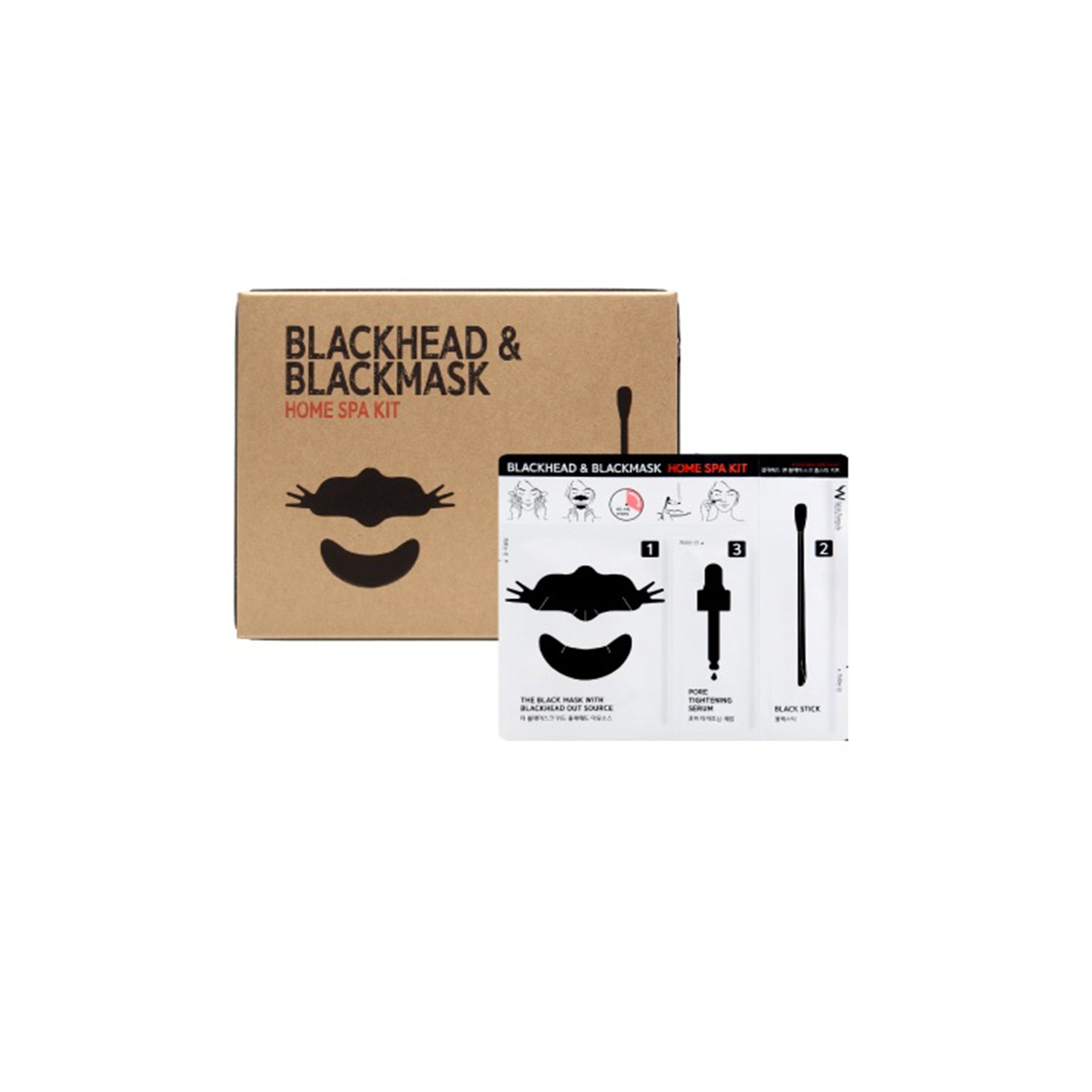 Spa-sett Blackhead &amp; Blackmask Home Spa Kit