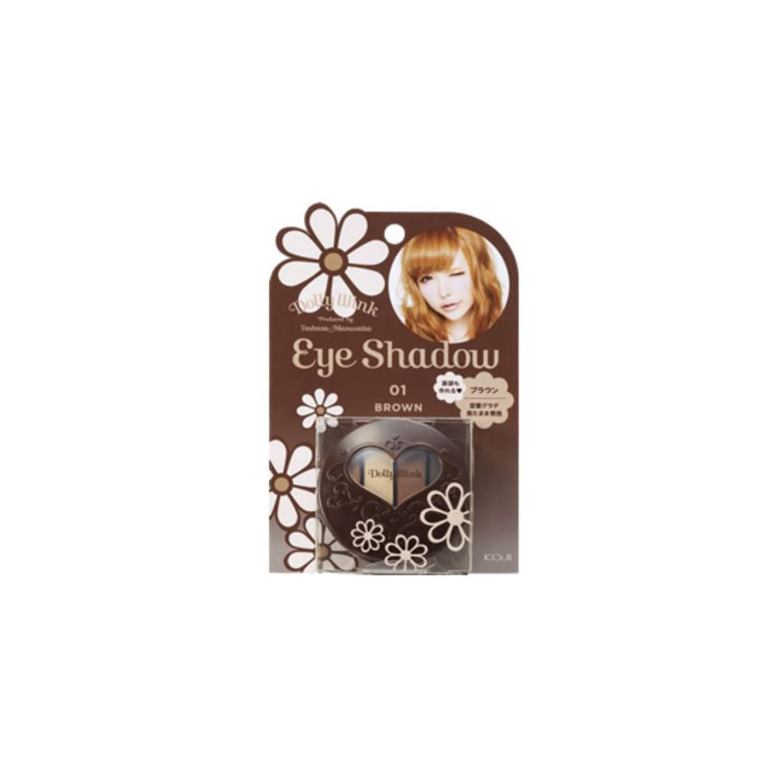 DOLLY WINK EYE SHADOW – BROWN 01