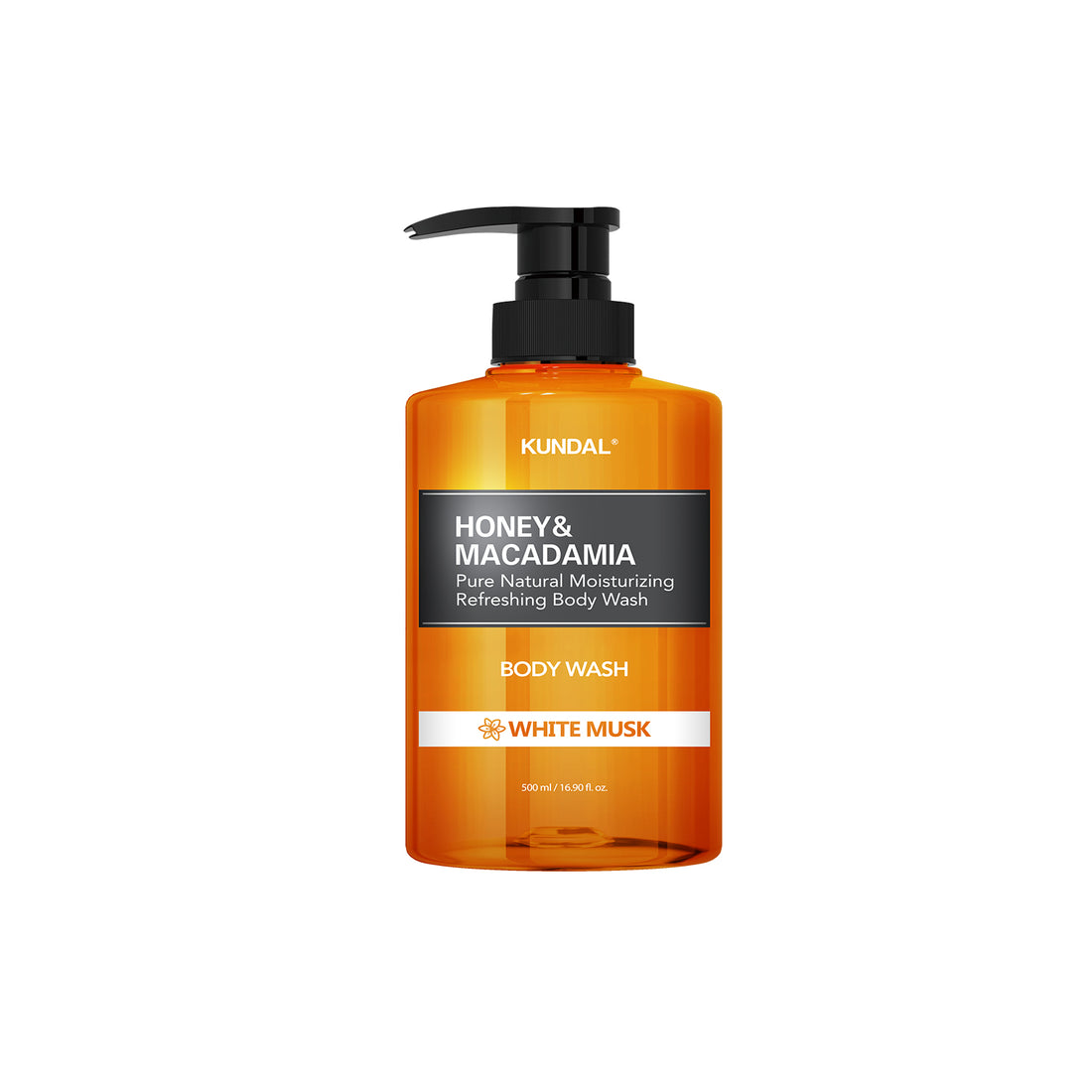 HONEY & MACADAMIA PURE BODY WASH WHITE MUSK