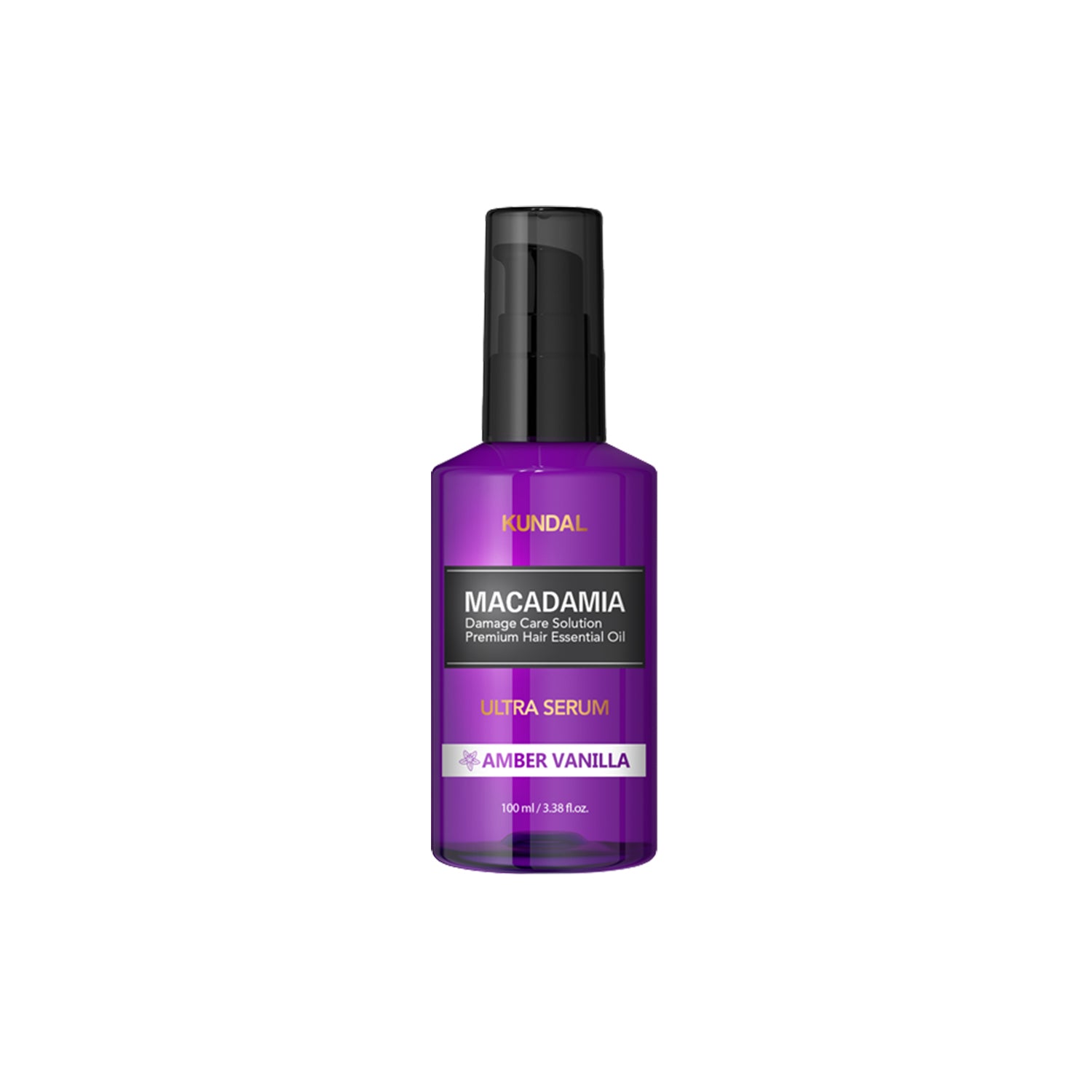 Kundal Macadamia Ultra Hair Serum Amber Vanilla