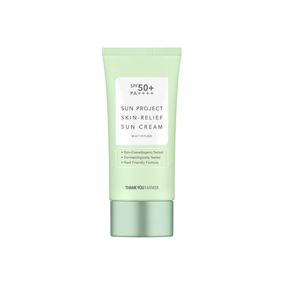 Thank You Farmer Sun Project Skin Relief Sun Cream SPF50+